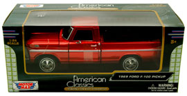 1969 Ford F-100 Pick Up <br> Truck 1/24 Scale Davis Floral Clayton Indiana from Davis Floral